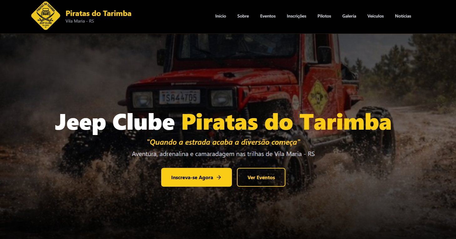 Bem-vindos ao Novo Site do Clube!
