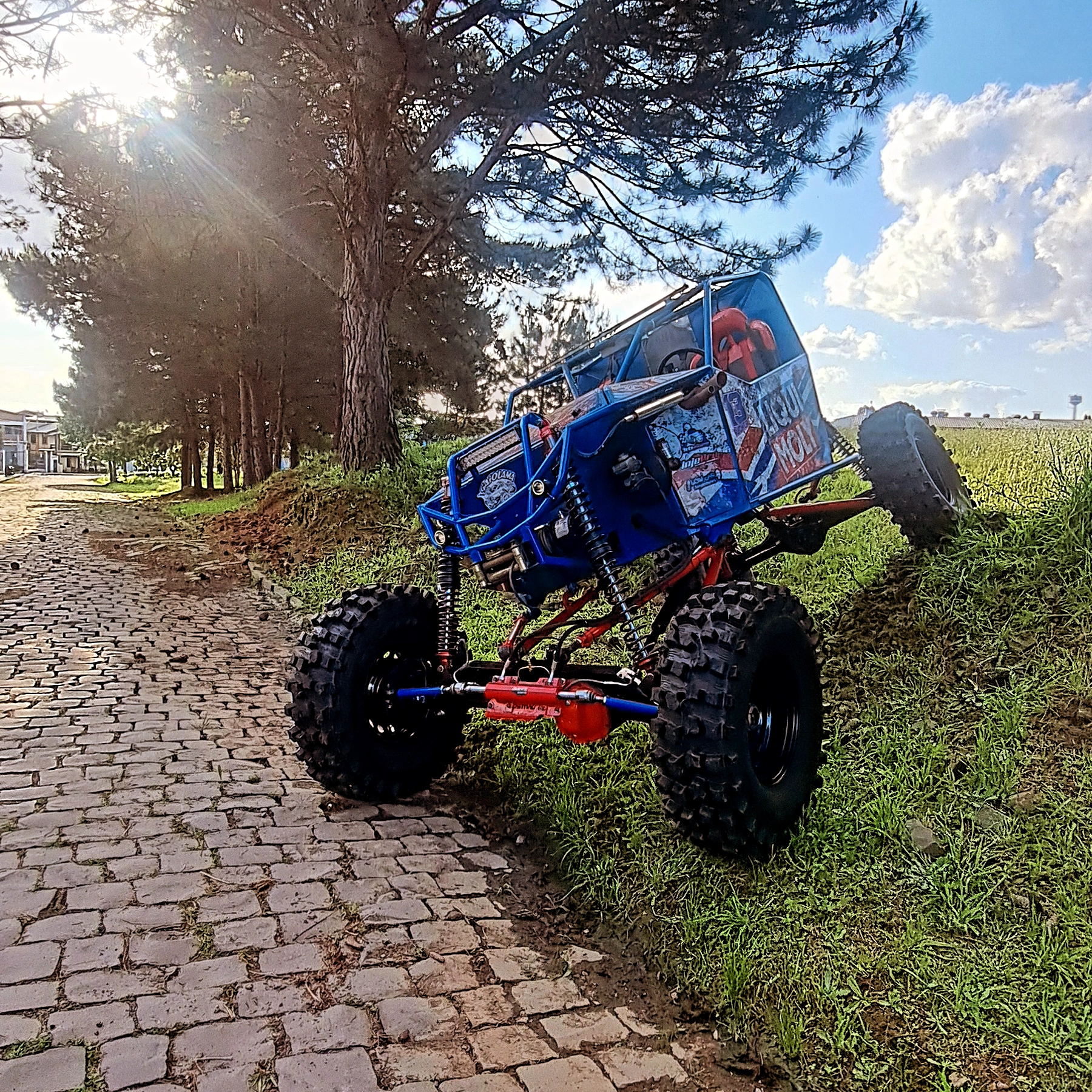 Gaiola 4x4 + reboque