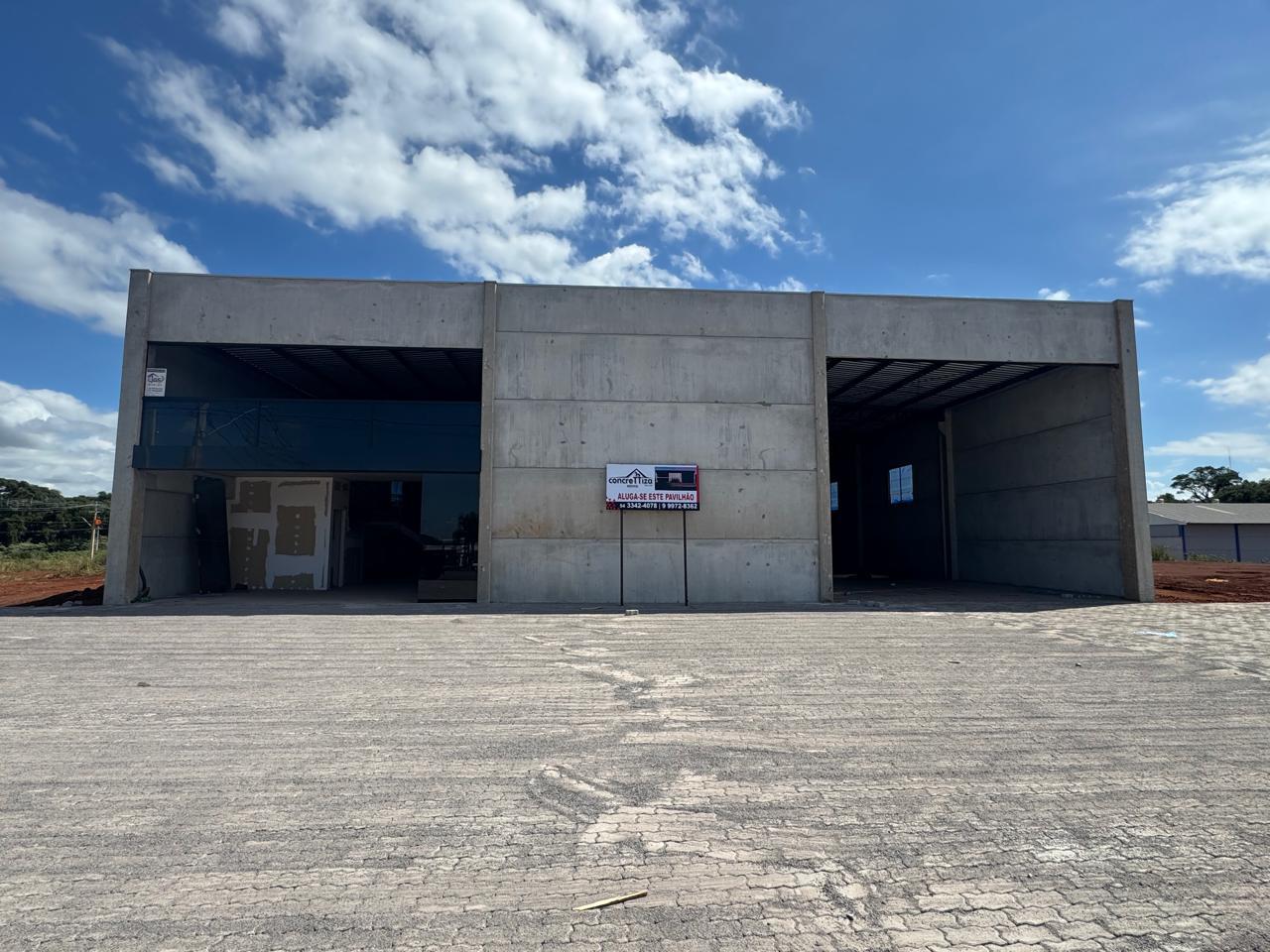 Pavilhão pra locação