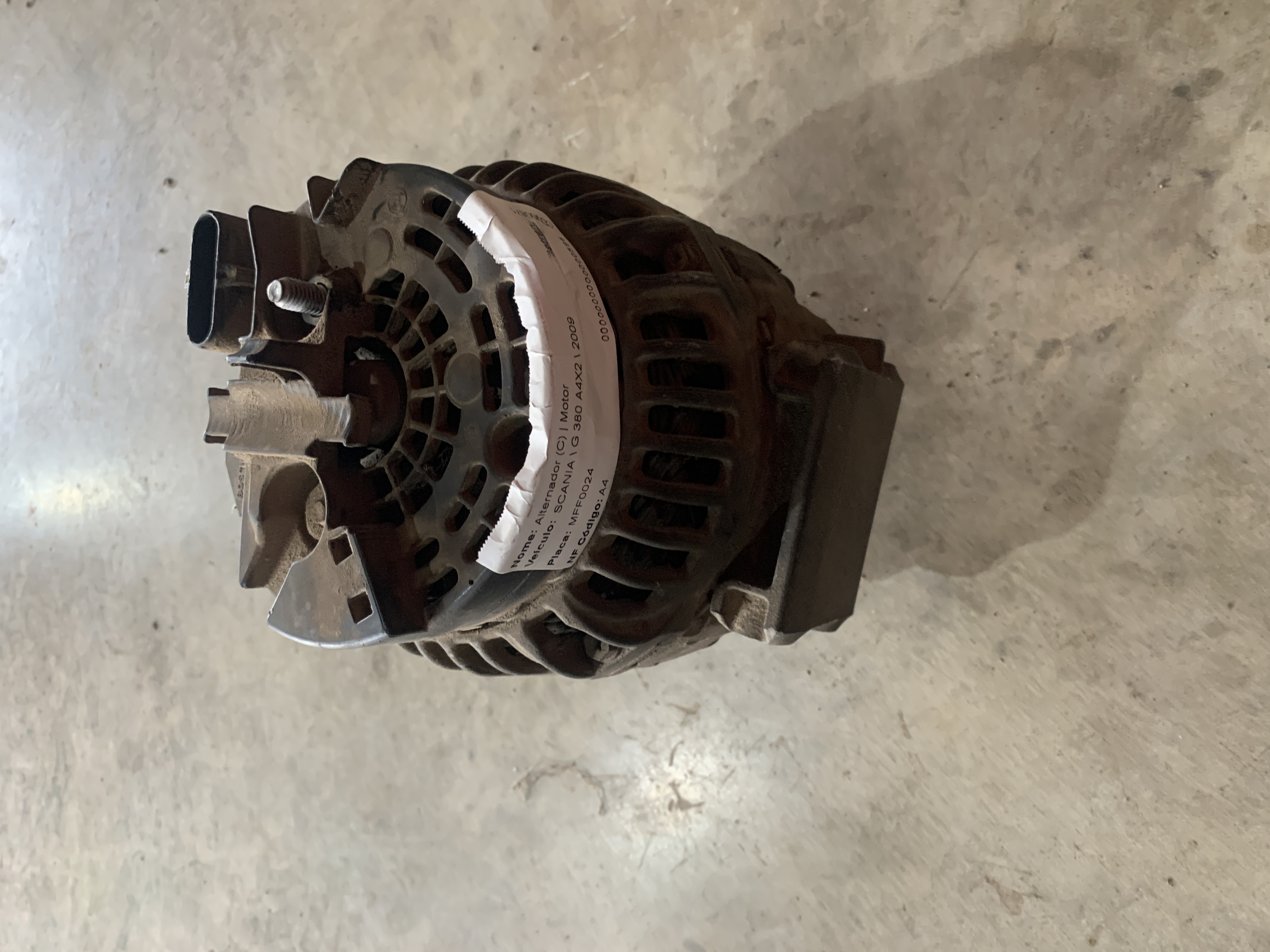 Alternador Scania G380 4x2
