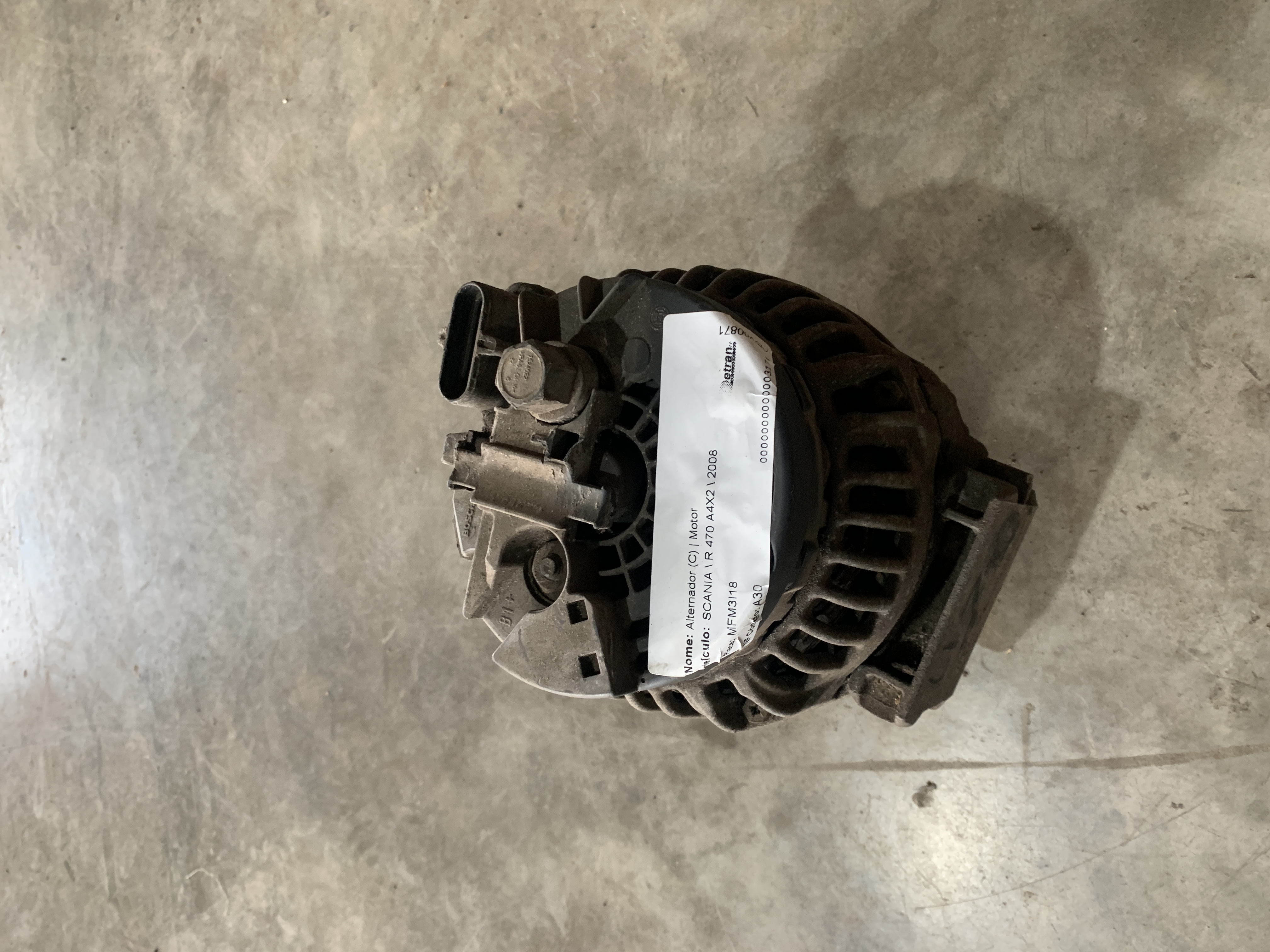 Alternador Scania 470 4x2